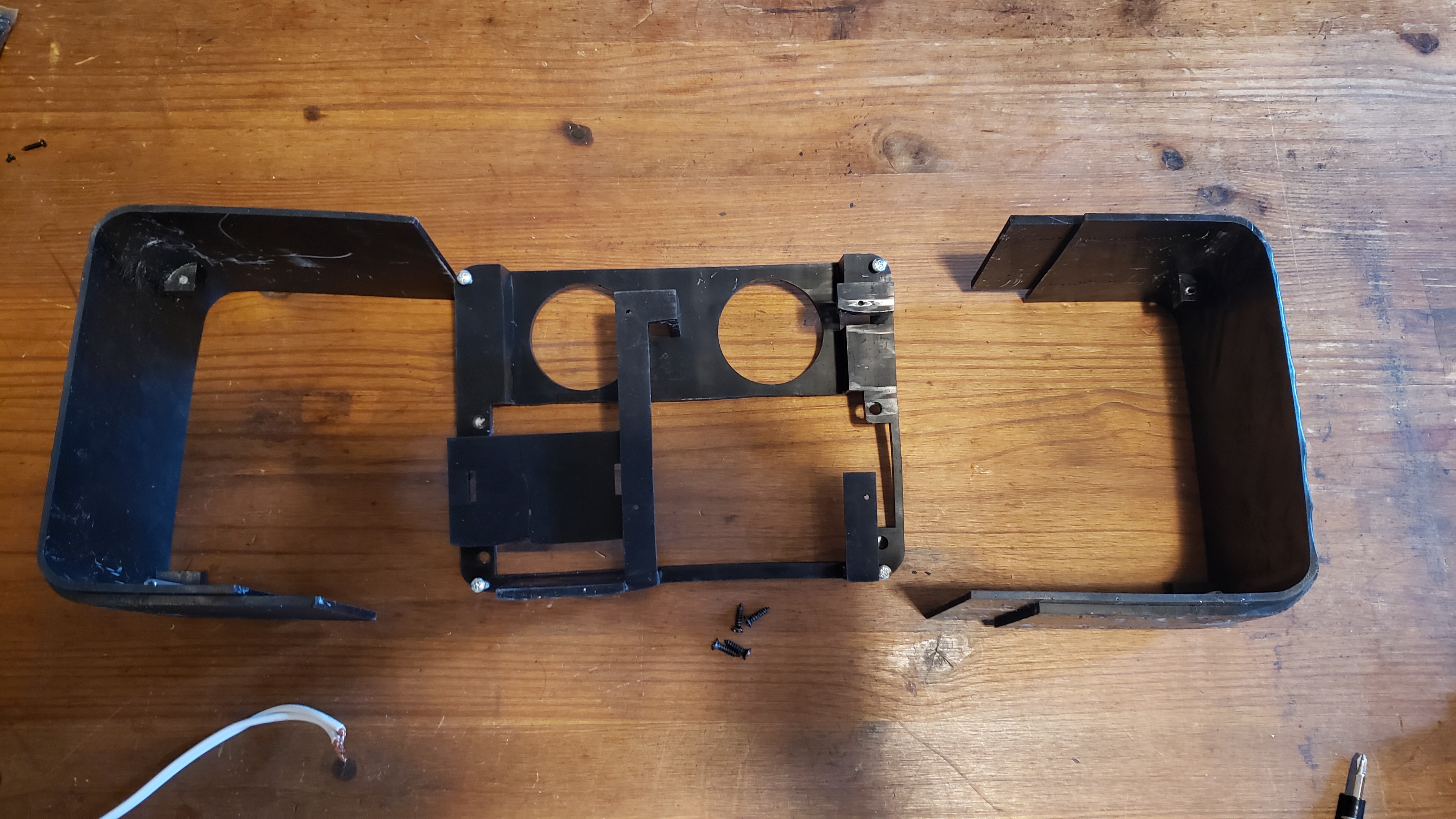 3D printed bracket parts