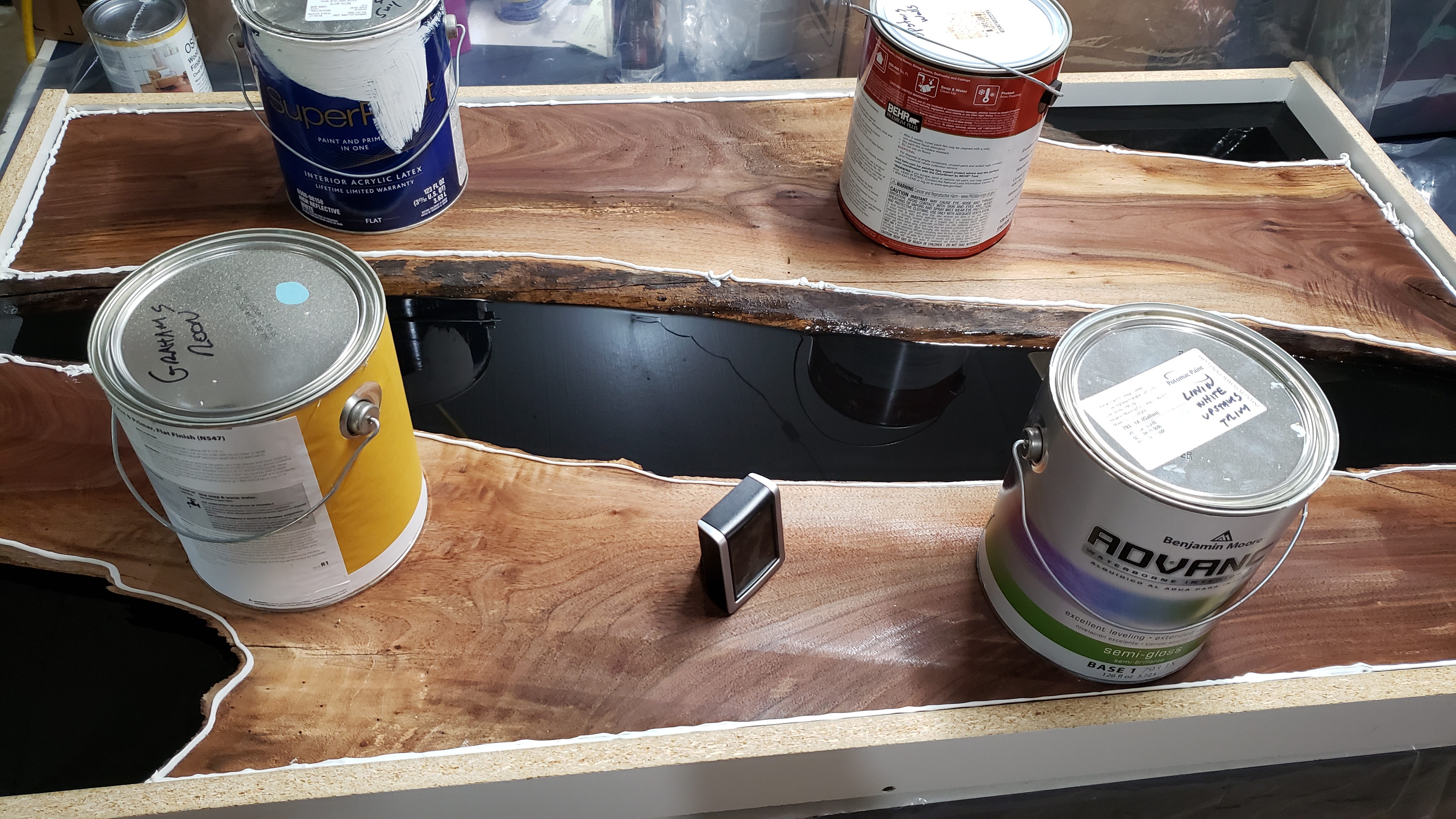 Resin curing in mold